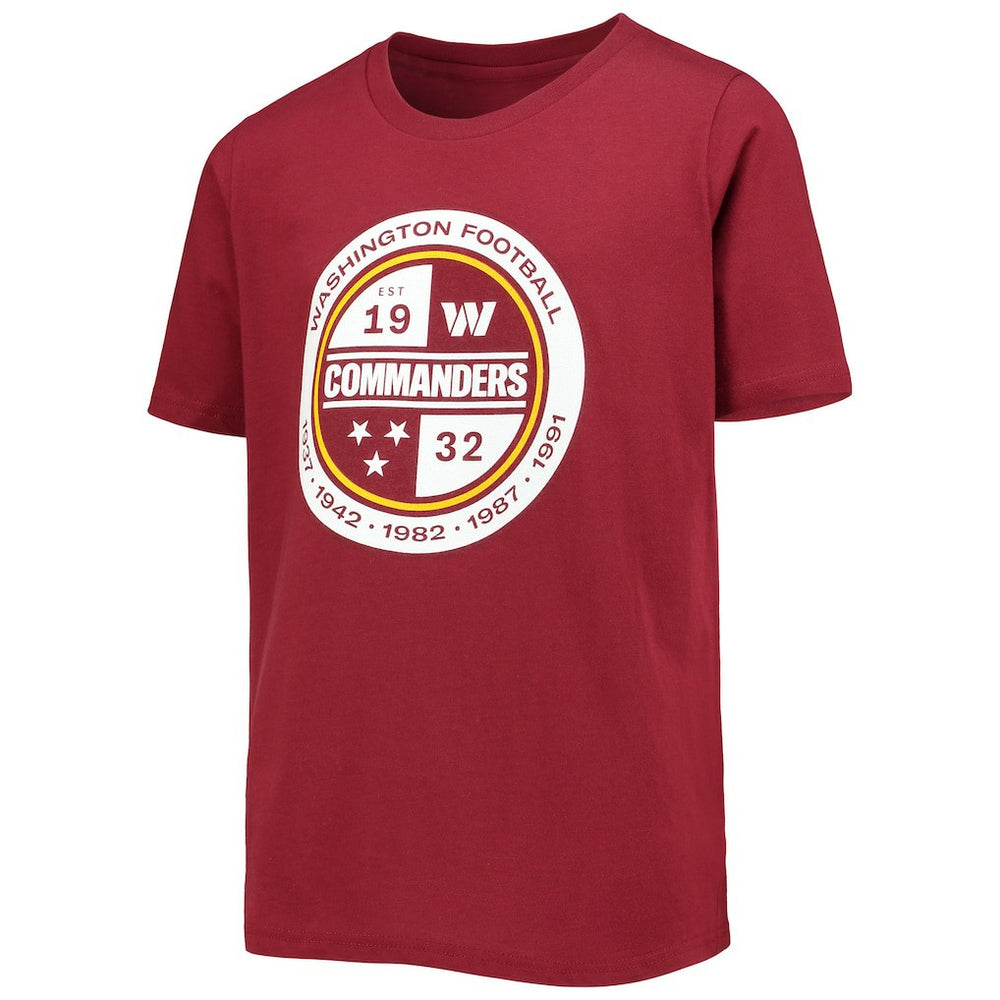 Youth Secondary Logo T-Shirt - Washington Commanders