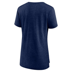 NHL Navy Nashville Predators Women's Slow Whistle Tri-Blend T-Shirt