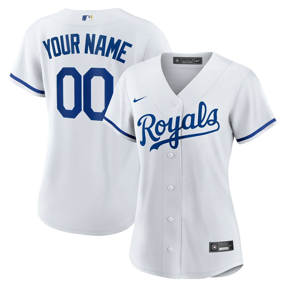 MLB Kansas City Royals Nike Women's Replica Custom Jersey