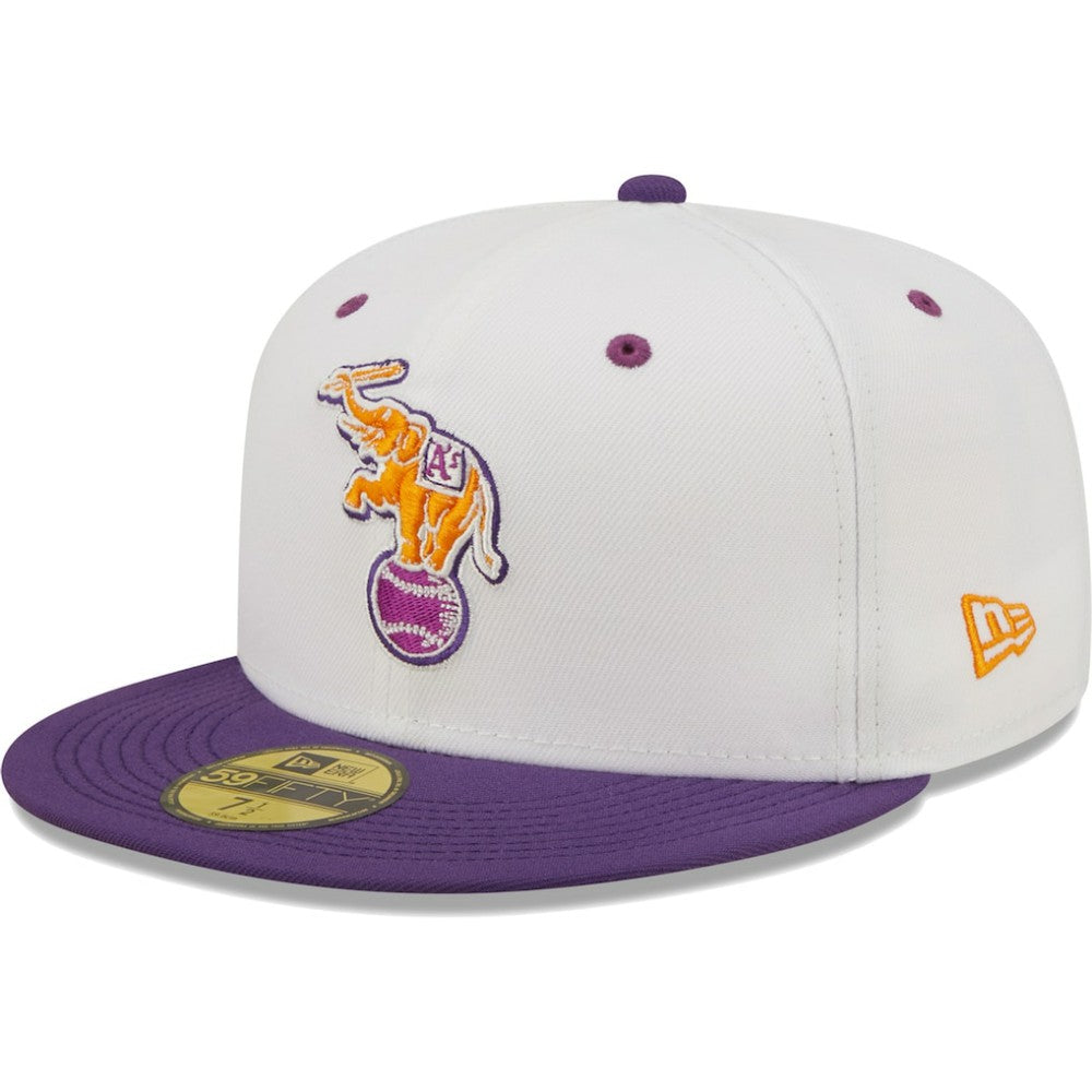 MLB Athletics New Era 30th Season Grape Lolli 59FIFTY Fitted Hat