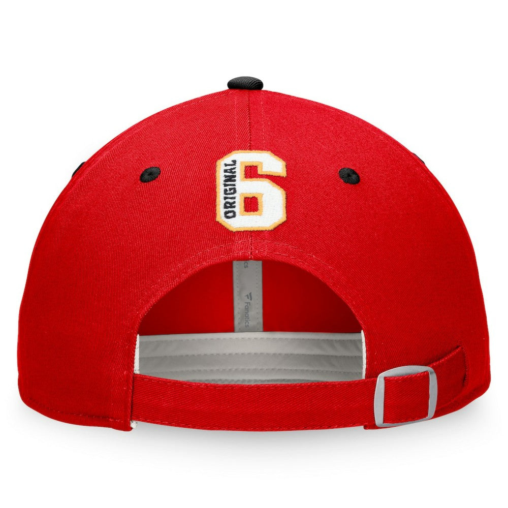NHL Red Chicago Blackhawks Fanatics Original Six Adjustable Hat