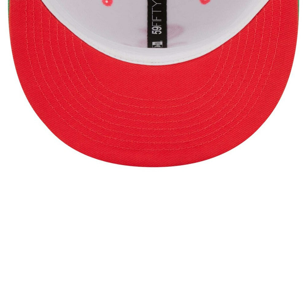 MLB Chicago White Sox New Era Inaugural Season at Comiskey Park Watermelon Lolli 59FIFTY Fitted Hat