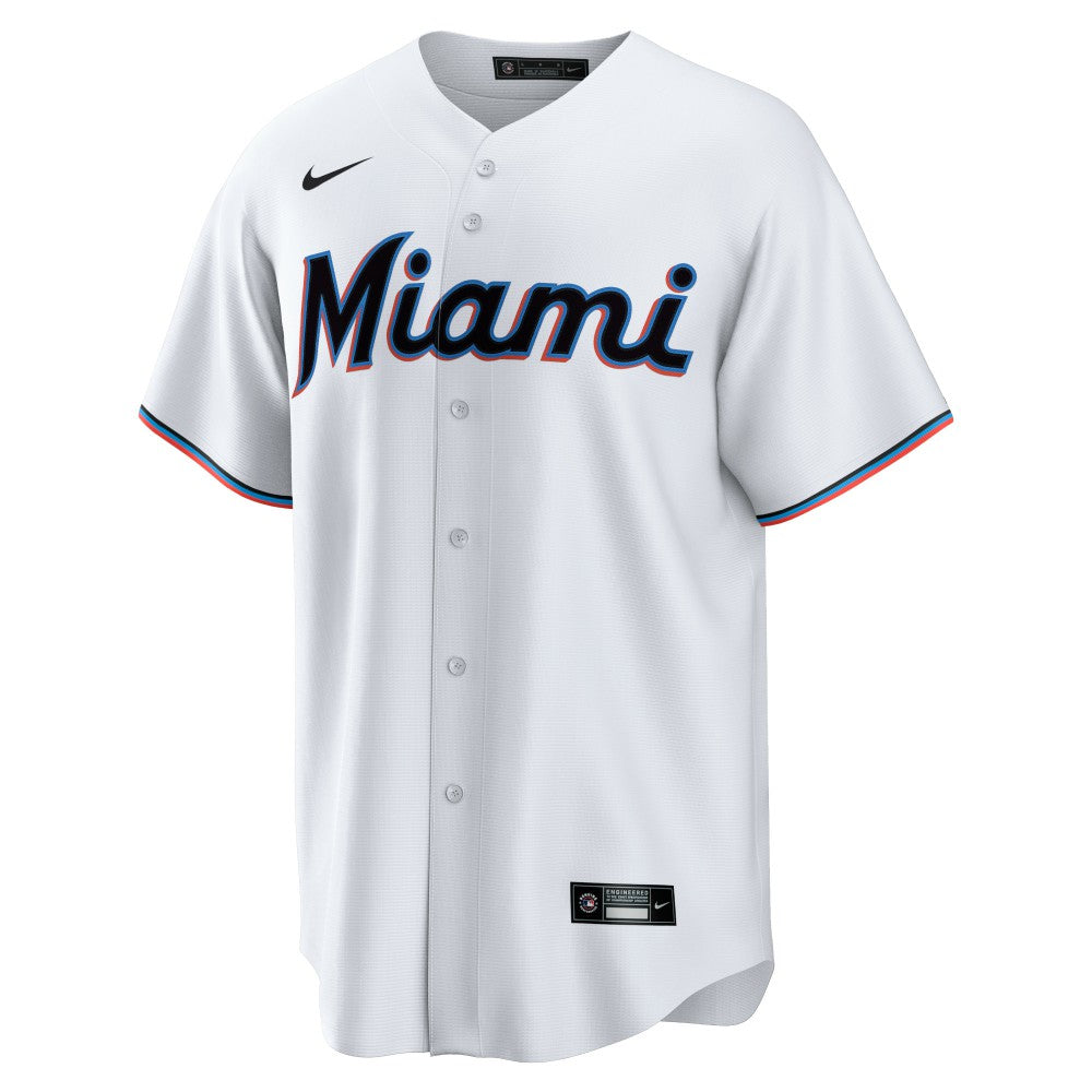 MLB Miami Marlins Nike Home Blank Replica Jersey