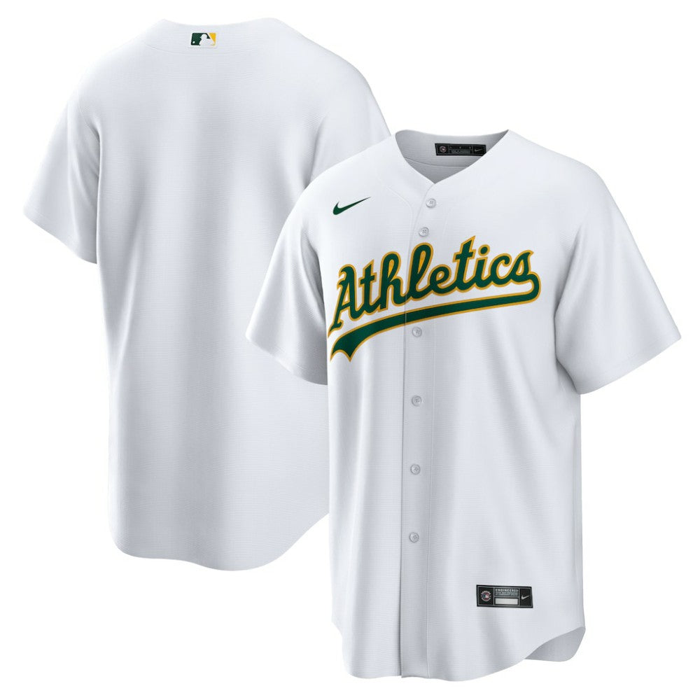 MLB Athletics Nike Home Blank Replica Jersey