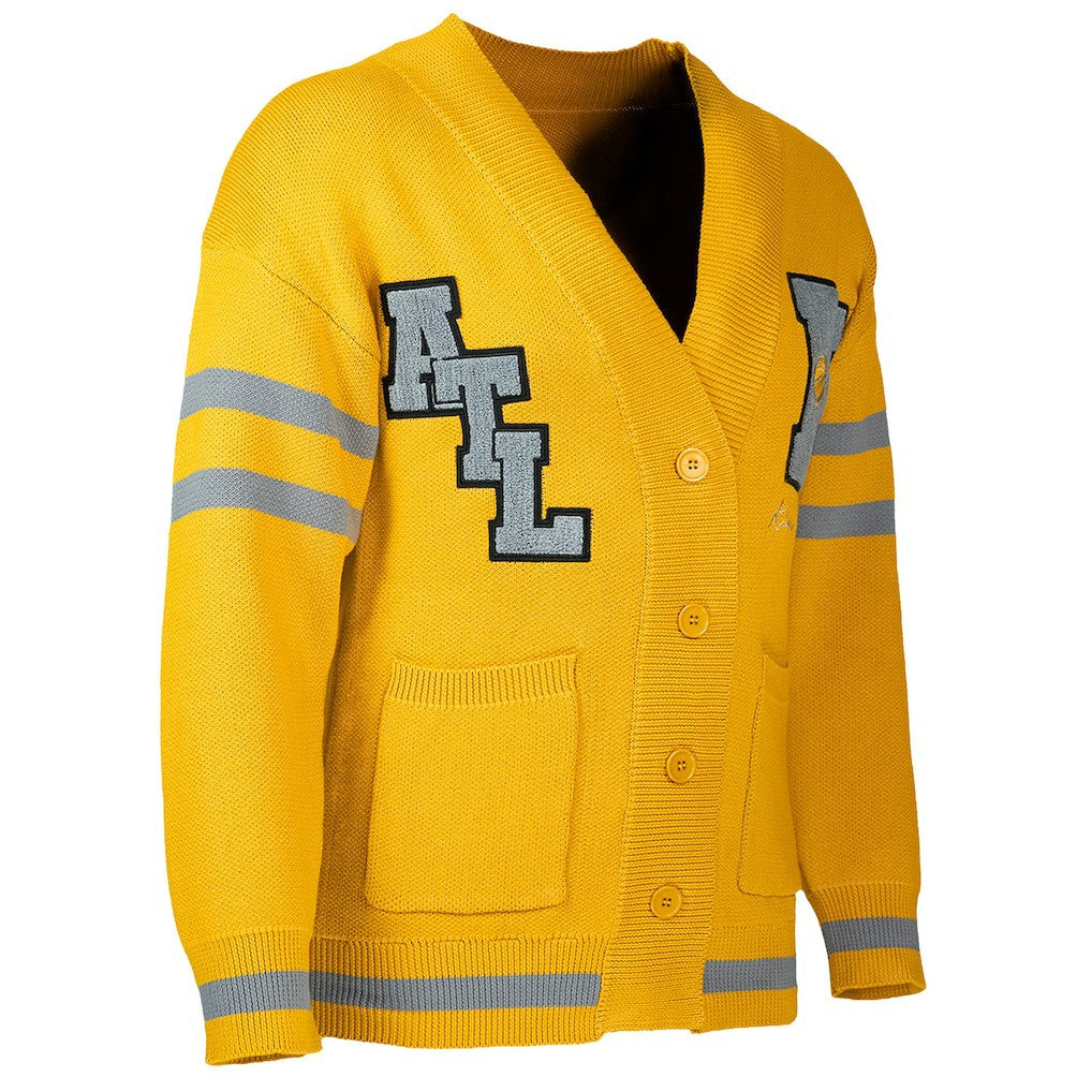 NBA Atlanta Hawks NBA x Keiser Clark No Caller ID Button-Up Cardigan