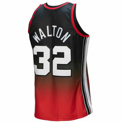 NBA Bill Walton Portland Trail Blazers 1976/77 Hardwood Classics Fadeaway Swingman Player Jersey