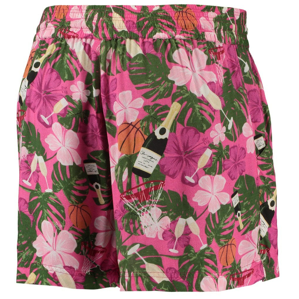 NBA Chicago Bulls Lusso Women's Finley-Frankie Party Top & Shorts Set