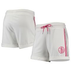 NBA Brooklyn Nets Lusso Women's Melody Cuffed Tri-Blend Shorts