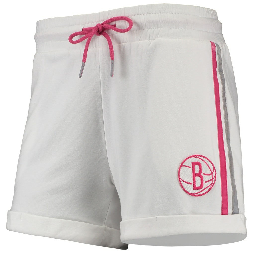 NBA Brooklyn Nets Lusso Women's Melody Cuffed Tri-Blend Shorts