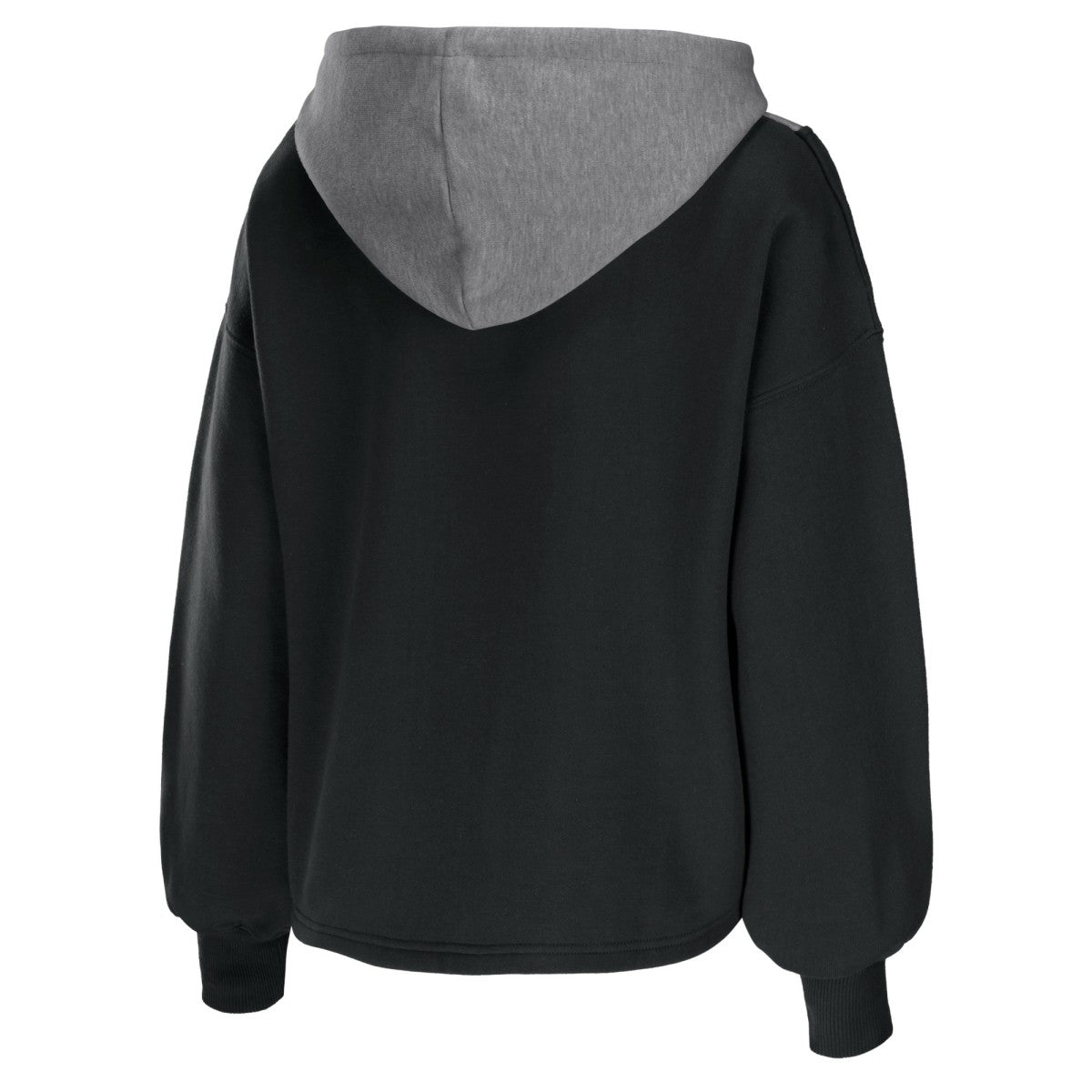 NBA Miami Heat WEAR by Erin Andrews Women's Pieced Quarter-Zip Hoodie Jacket