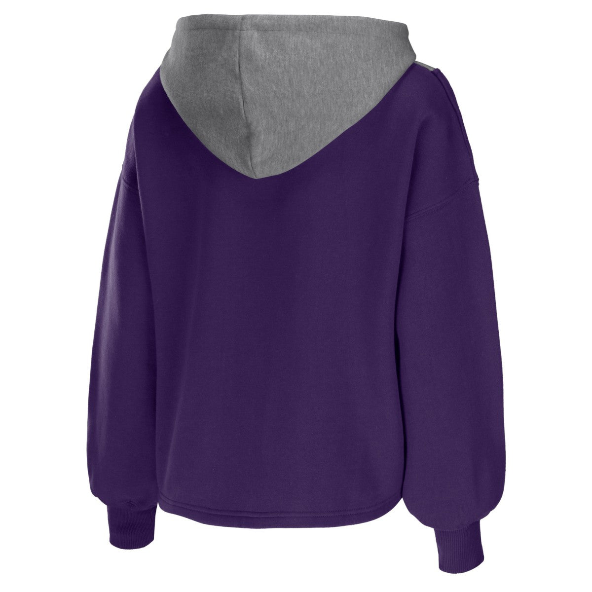NBA Phoenix Suns WEAR by Erin Andrews Women's Pieced Quarter-Zip Hoodie Jacket