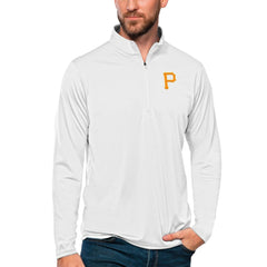 MLB Pittsburgh Pirates Antigua Tribute Quarter-Zip Pullover Top