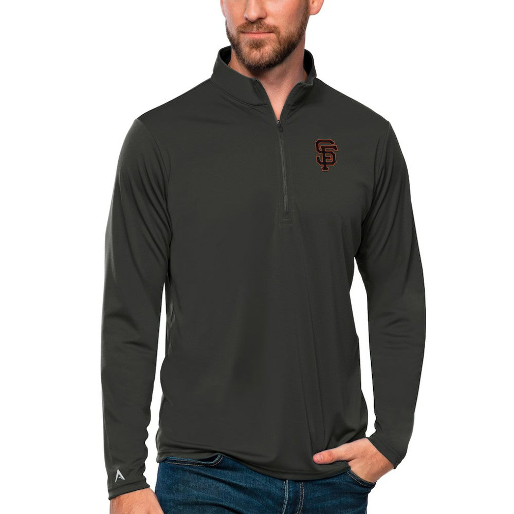MLB San Francisco Giants Antigua Tribute Quarter-Zip Pullover Top
