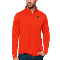 MLB San Francisco Giants Antigua Tribute Quarter-Zip Pullover Top