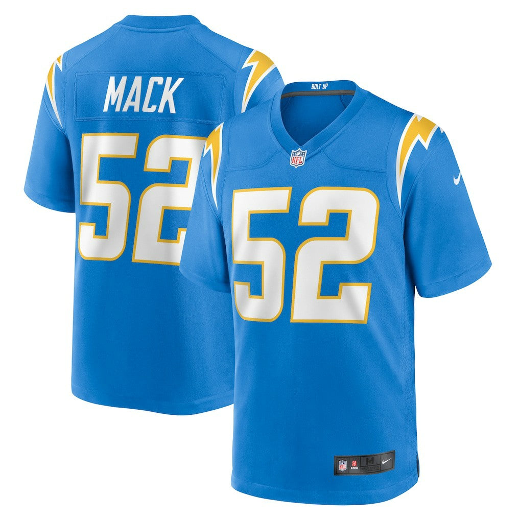 Khalil Mack  Game Jersey - Los Angeles Chargers