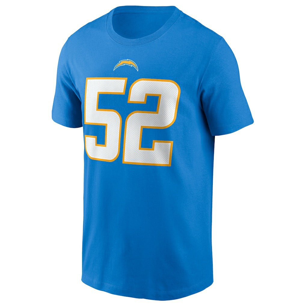 Khalil Mack  Player Name & Number T-Shirt - Los Angeles Chargers