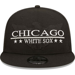 MLB Chicago White Sox New Era Patriot Trucker 9FIFTY Snapback Hat