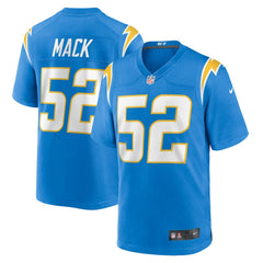 Khalil Mack  Youth Game Jersey - Los Angeles Chargers