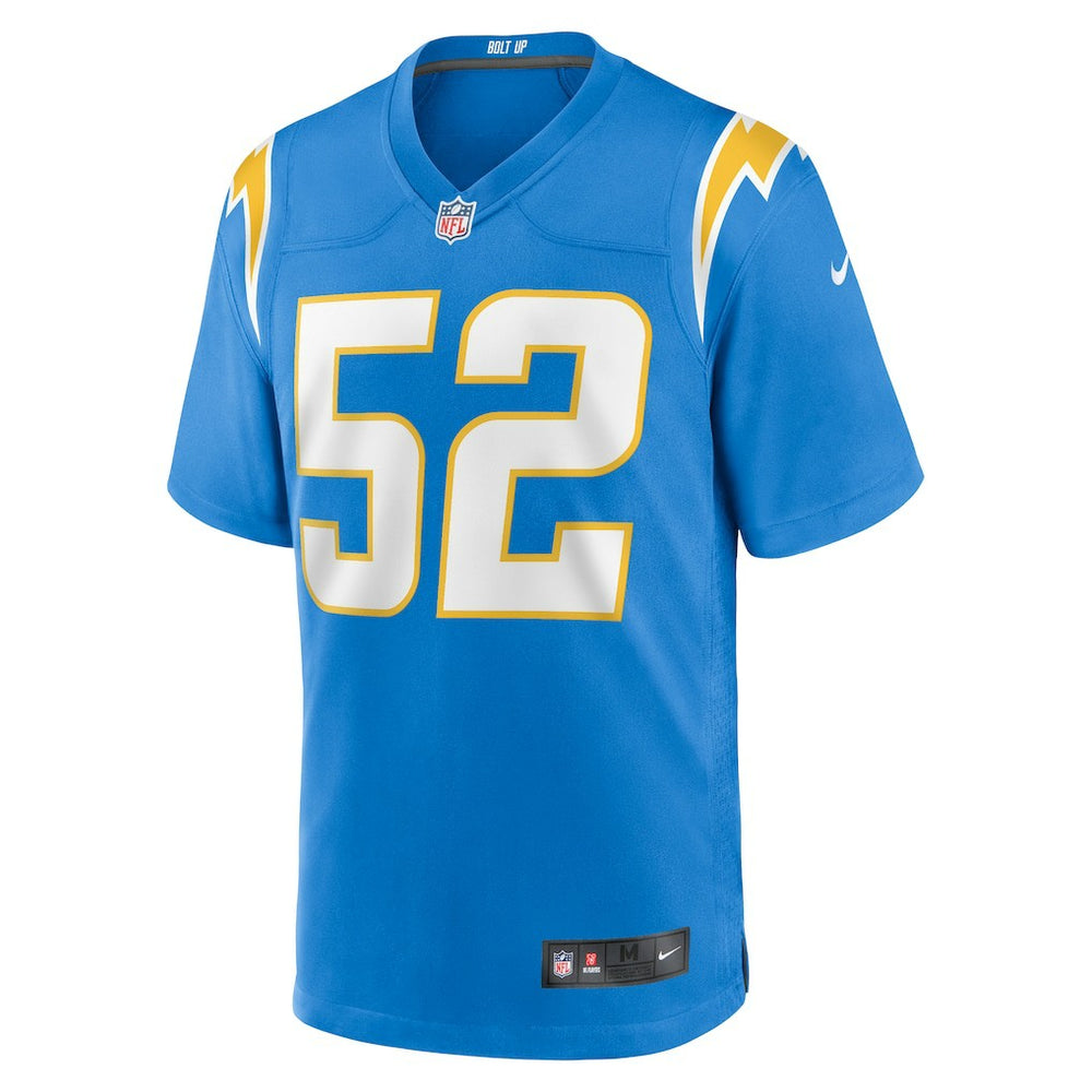Khalil Mack  Youth Game Jersey - Los Angeles Chargers