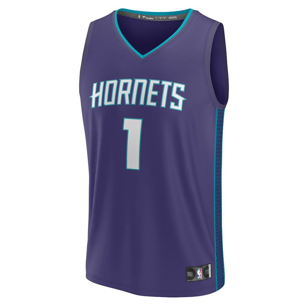 NBA LaMelo Ball Charlotte Hornets Fast Break Replica Player Jersey