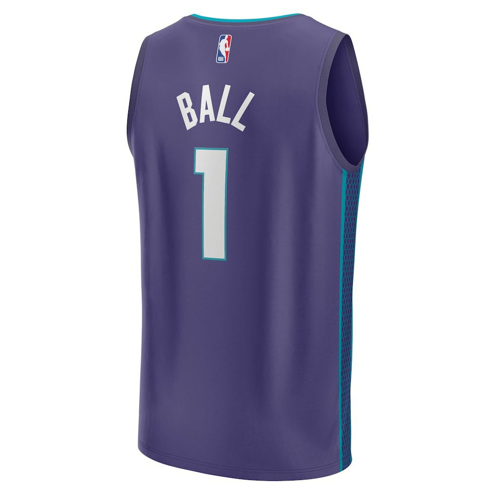 NBA LaMelo Ball Charlotte Hornets Fast Break Replica Player Jersey