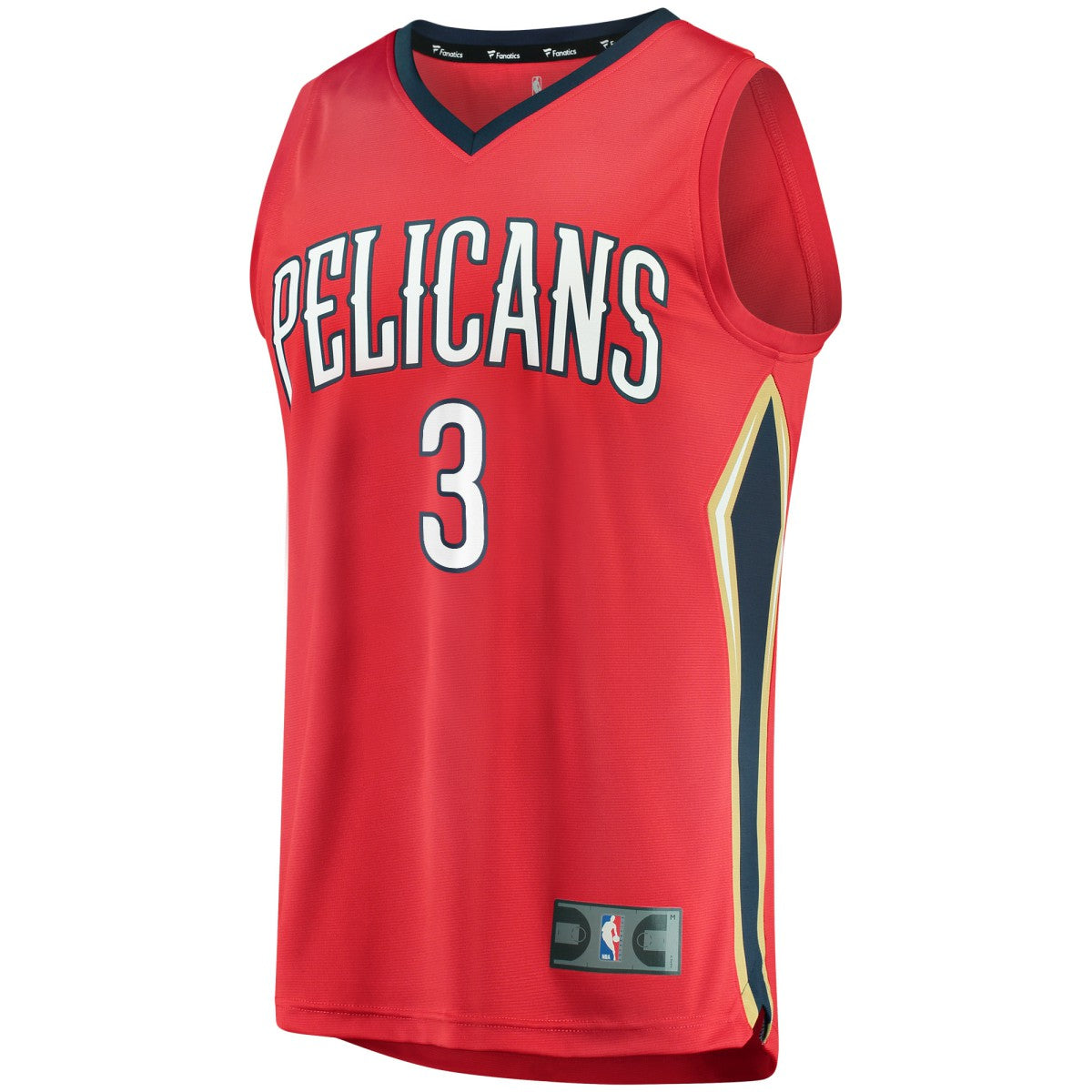 NBA C.J. McCollum New Orleans Pelicans Fast Break Replica Player Jersey