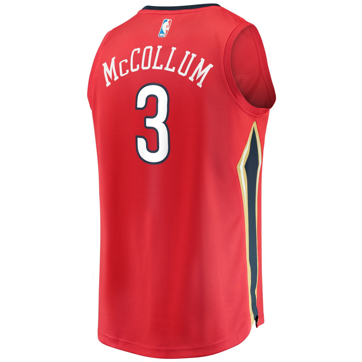 NBA C.J. McCollum New Orleans Pelicans Fast Break Replica Player Jersey