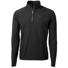 MLB Colorado Rockies Cutter & Buck Adapt Eco Knit Hybrid Recycled Quarter-Zip Pullover Jacket