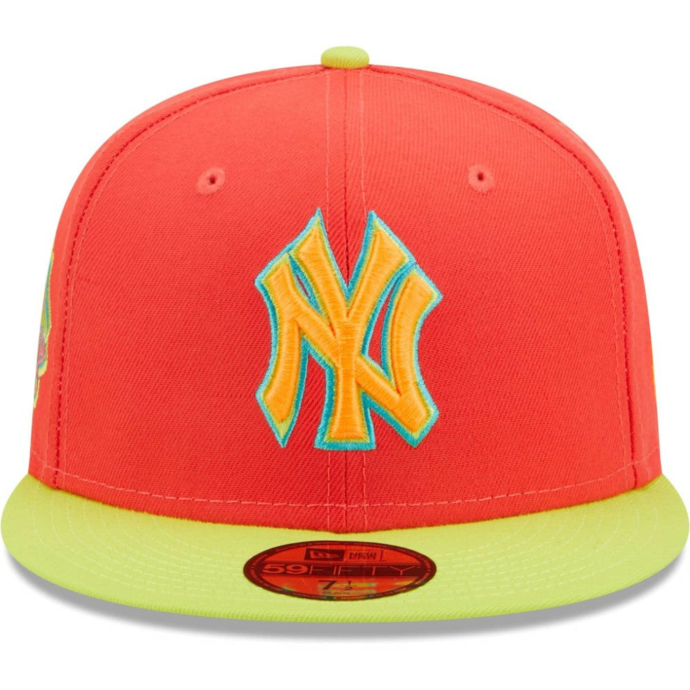MLB New York Yankees New Era   Lava Highlighter Combo 59FIFTY Fitted Hat