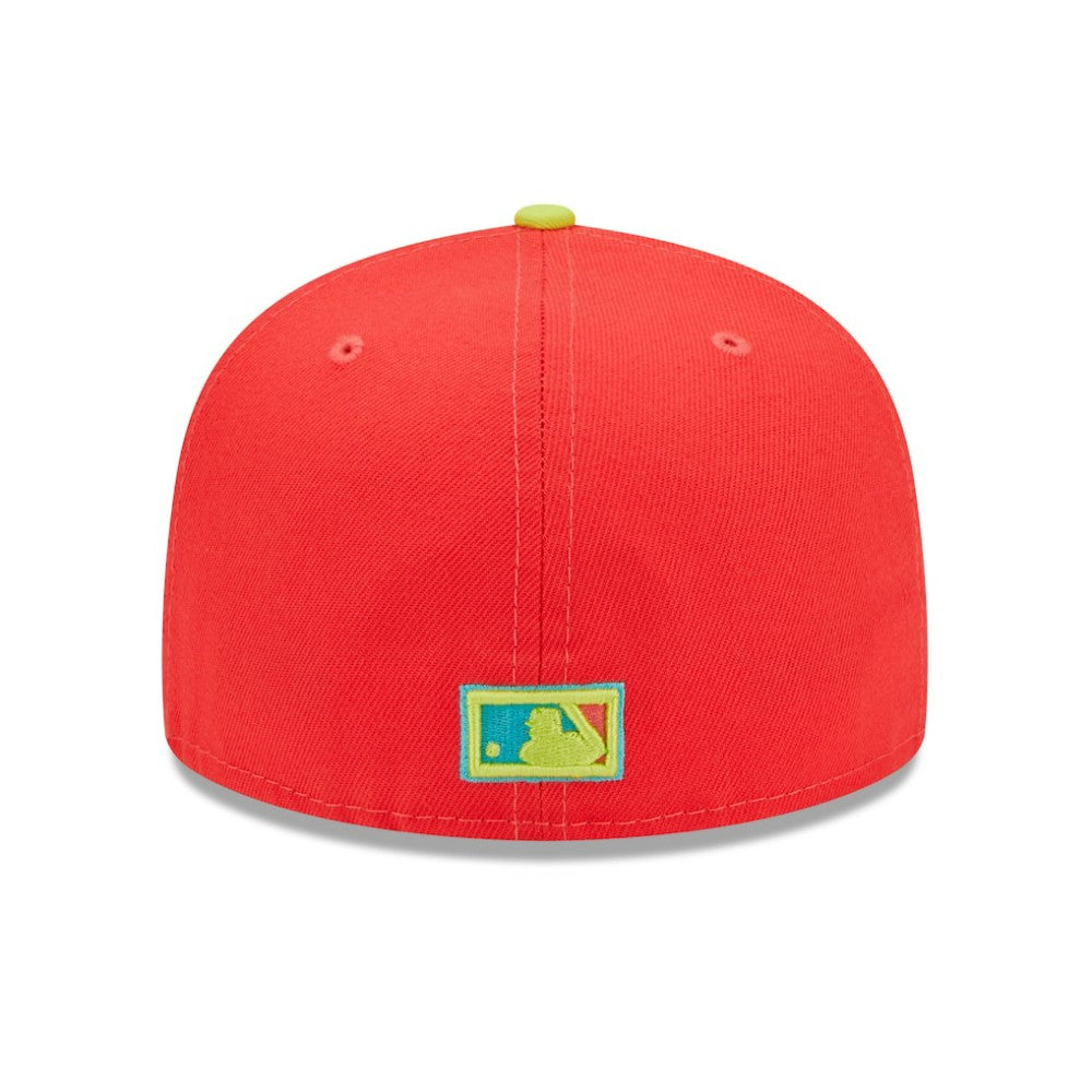 MLB Athletics New Era 40th Anniversary Lava Highlighter Combo 59FIFTY Fitted Hat