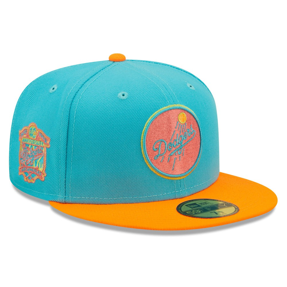 MLB Los Angeles Dodgers New Era Vice Highlighter 59FIFTY Fitted Hat