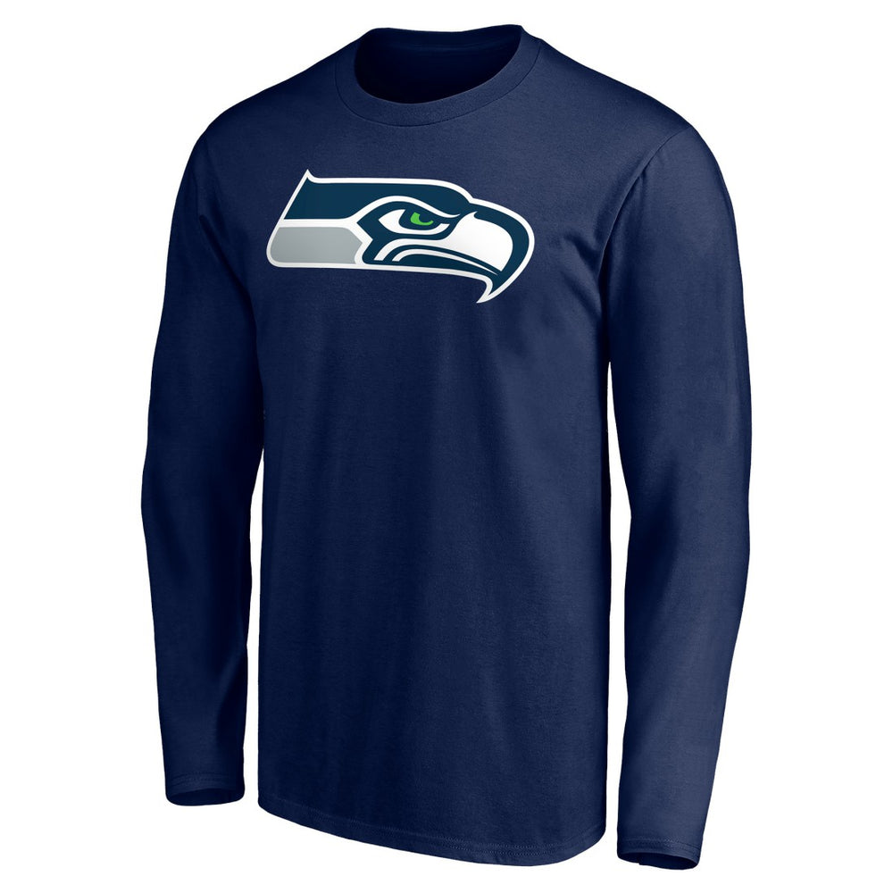 Team Authentic Personalized Name & Number Long Sleeve T-Shirt - Seattle Seahawks