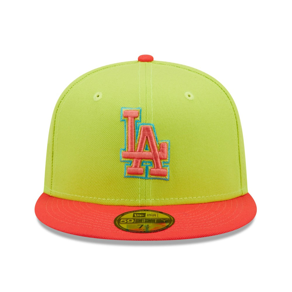MLB Los Angeles Dodgers New Era Cyber Highlighter 59FIFTY Fitted Hat