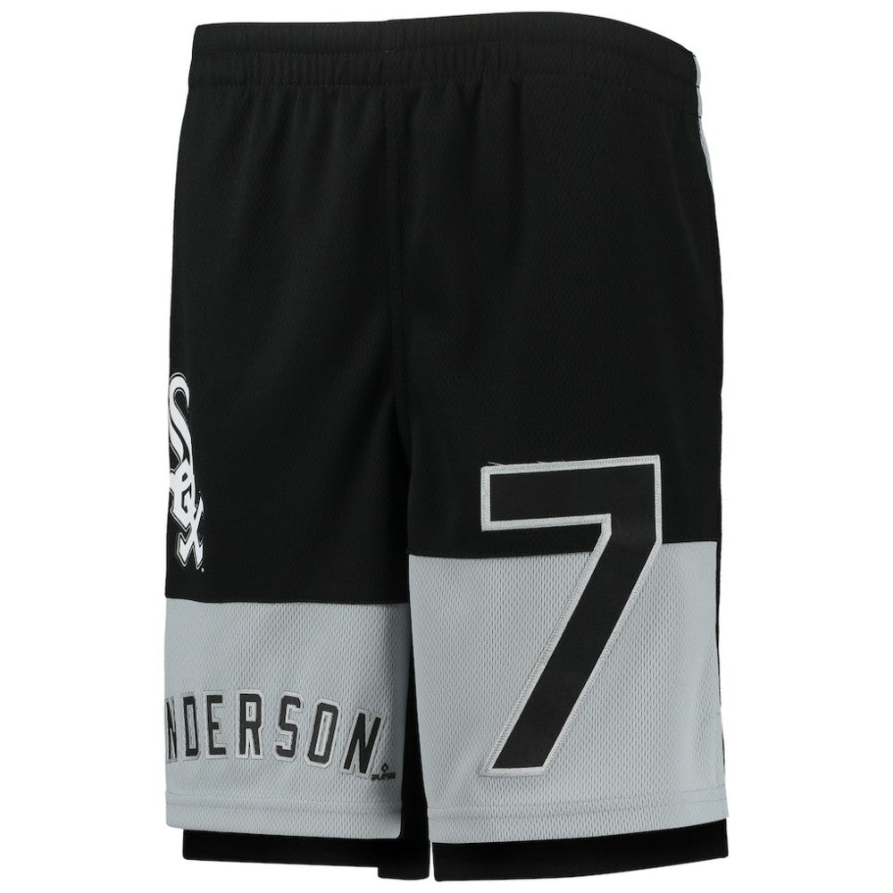 MLB Tim Anderson Chicago White Sox Youth Pandemonium Name & Number Shorts