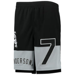 MLB Tim Anderson Chicago White Sox Youth Pandemonium Name & Number Shorts