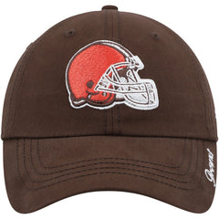 '47 Women's Miata Clean Up Primary Logo Adjustable Hat - Cleveland Browns