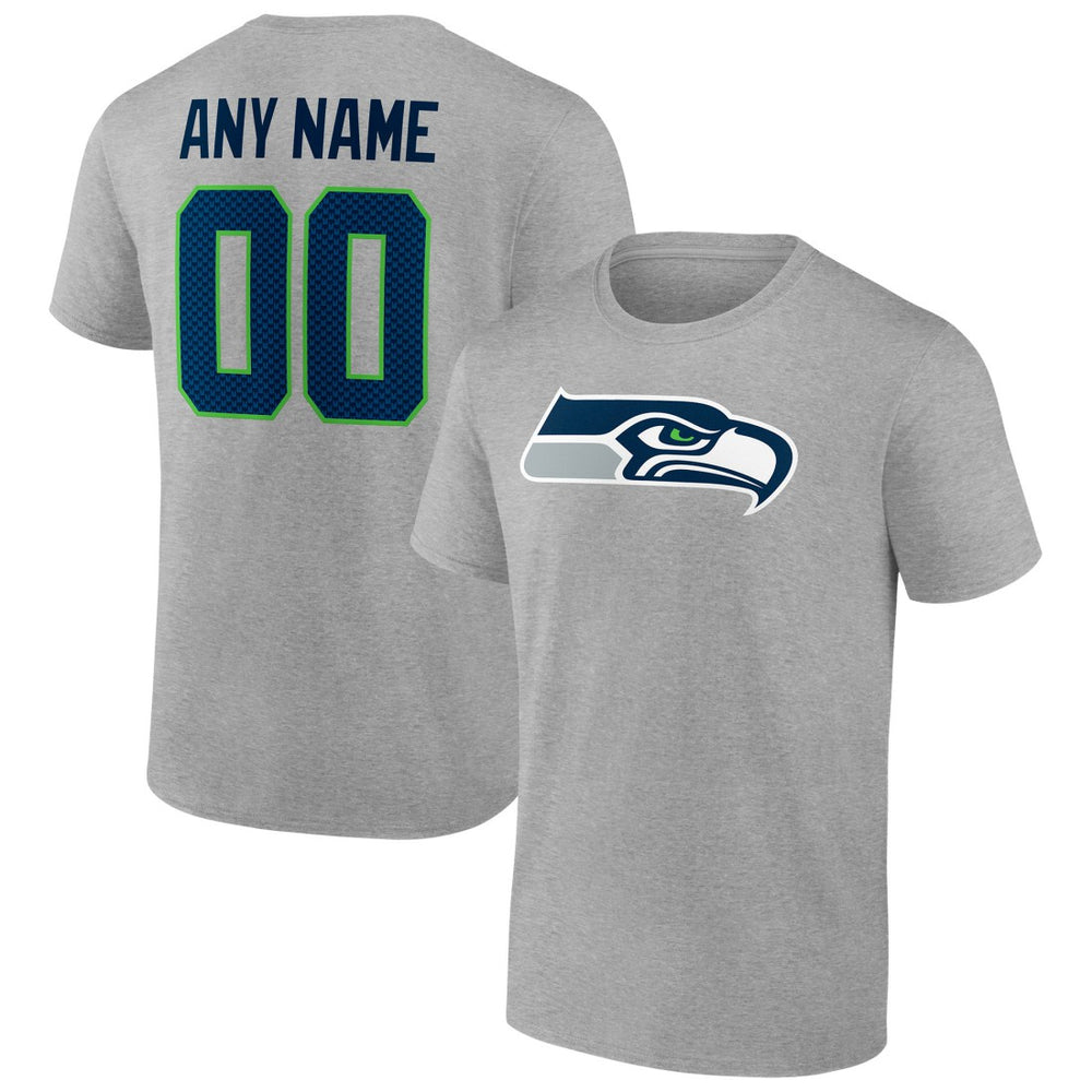 Team Authentic Custom T-Shirt - Seattle Seahawks