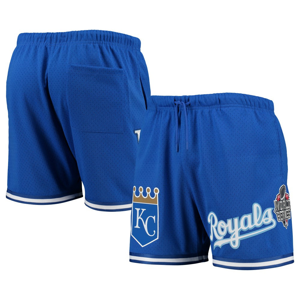 MLB Kansas City Royals Pro Standard 2015 World Series Mesh Shorts