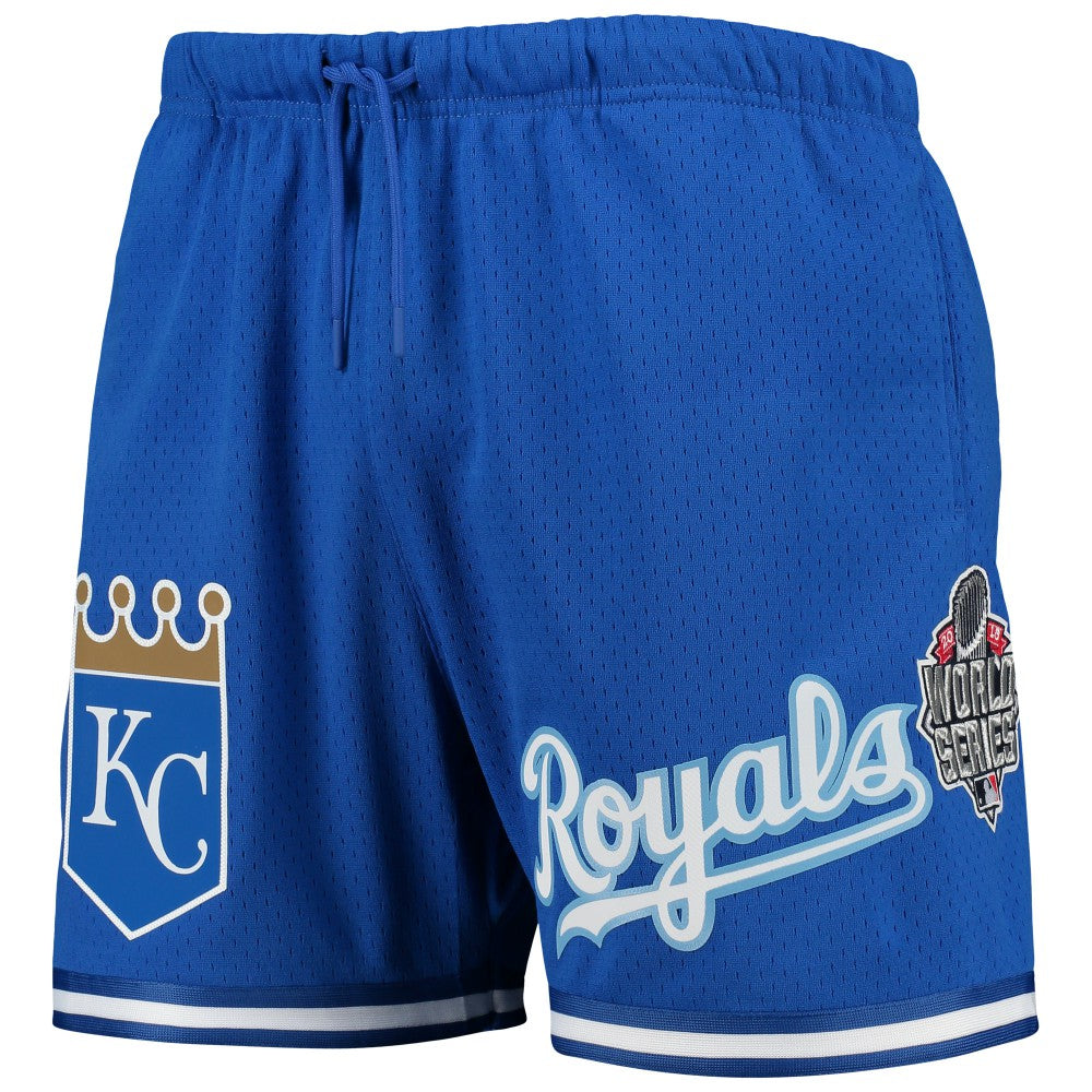 MLB Kansas City Royals Pro Standard 2015 World Series Mesh Shorts