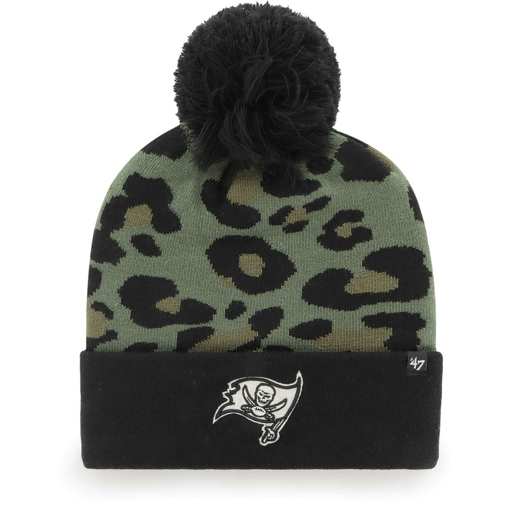 '47 Women's Bagheera Cuffed Knit Hat with Pom - Tampa Bay Buccaneers