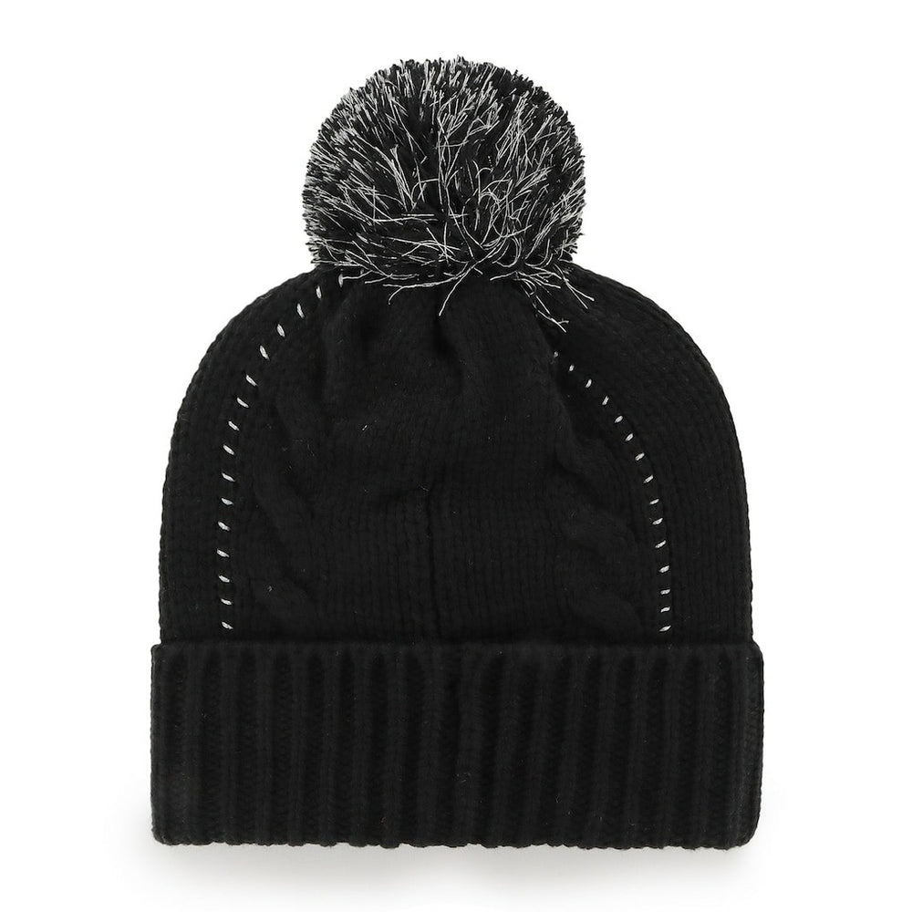 '47 Women's Bauble Cuffed Knit Hat with Pom - New Orleans Saints