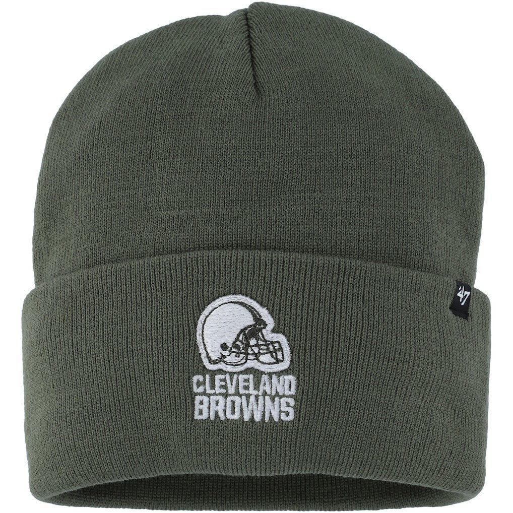 '47 Women's Haymaker Cuffed Knit Hat - Cleveland Browns