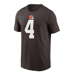 Deshaun Watson  Player Name & Number T-Shirt - Cleveland Browns