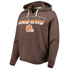 '47 Women's Color Rise Kennedy Pullover Hoodie - Cleveland Browns