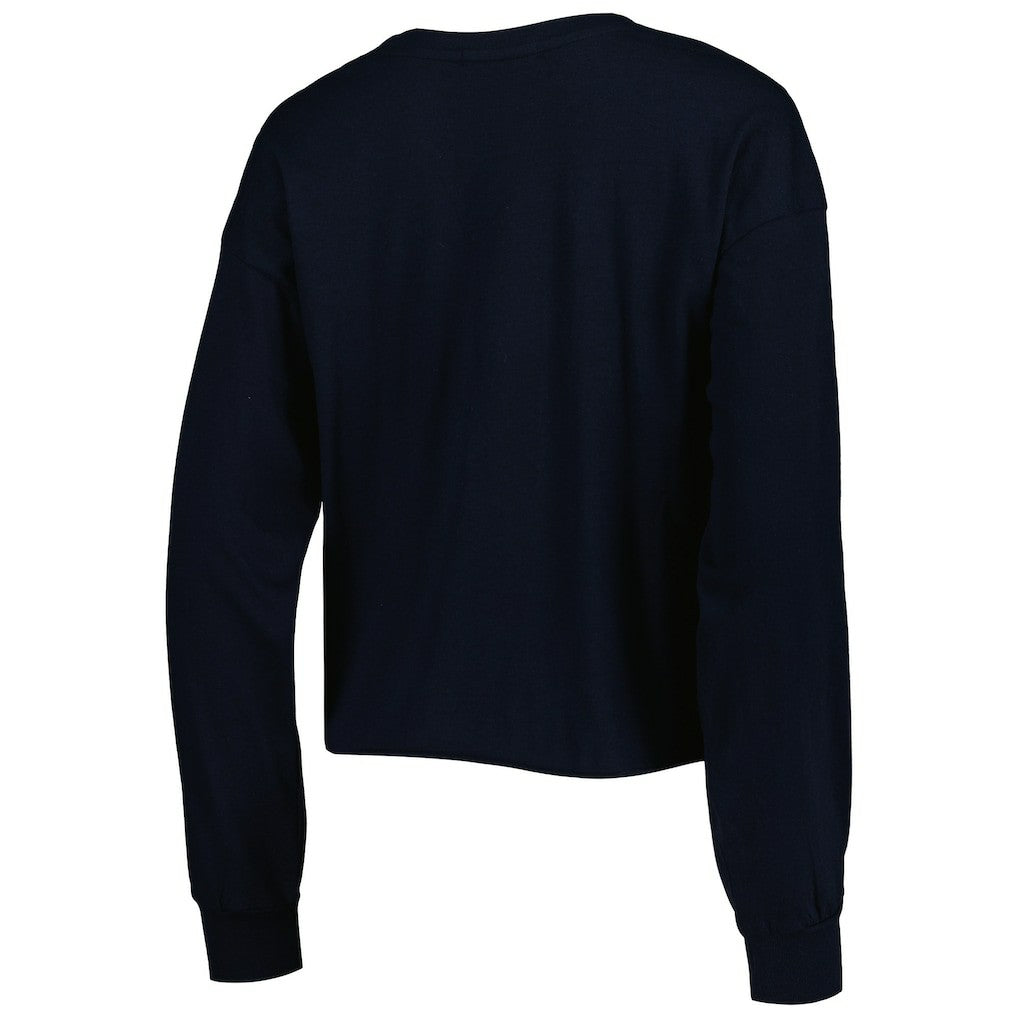 '47 Women's Skyler Parkway Cropped Long Sleeve T-Shirt - New Orleans Saints