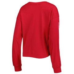 '47 Women's Skyler Parkway Cropped Long Sleeve T-Shirt - Tampa Bay Buccaneers