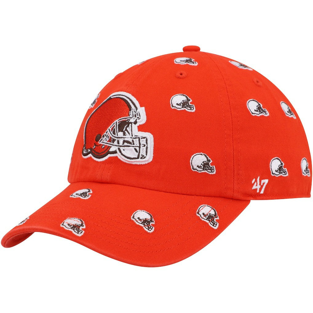 '47 Women's Confetti Clean Up Logo Adjustable Hat - Cleveland Browns