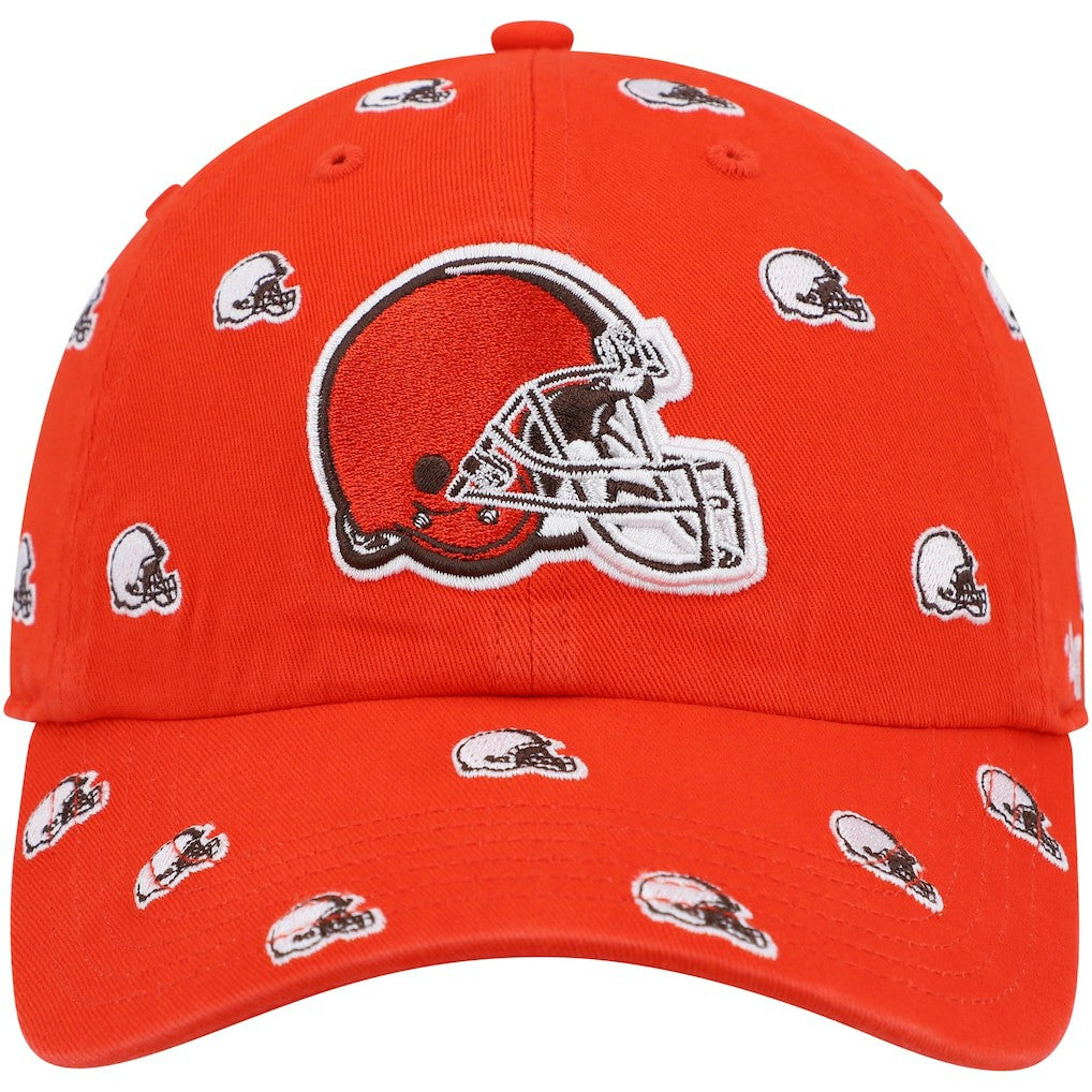 '47 Women's Confetti Clean Up Logo Adjustable Hat - Cleveland Browns
