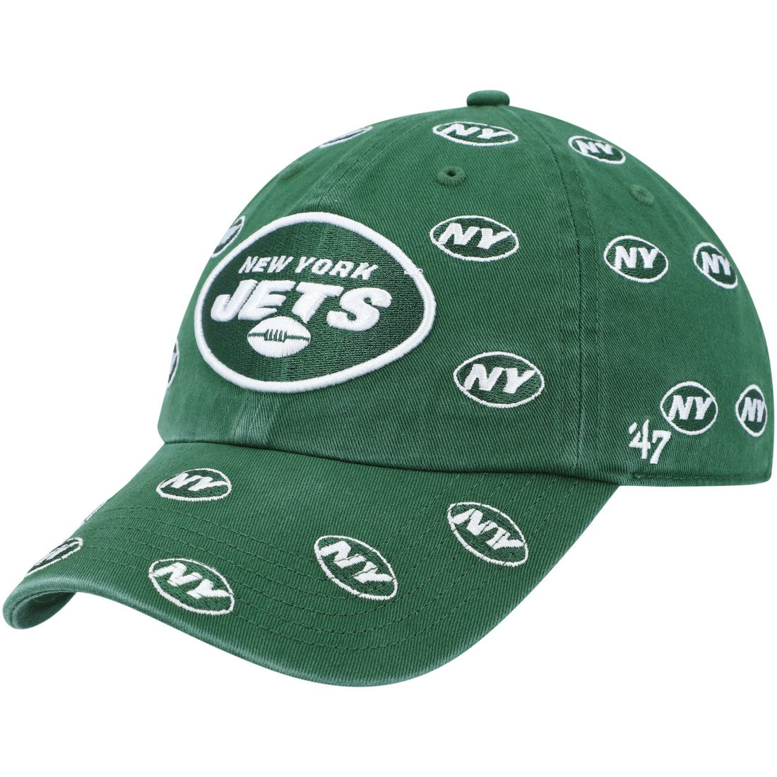 '47 Women's Confetti Clean Up Adjustable Hat - New York Jets