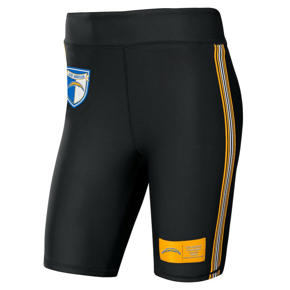 WEAR by Erin Andrews Women's Biker Shorts - Los Angeles Chargers